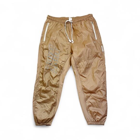 Nike Men's Therma-FIT Standard Winterized Basketball Tan Pants Size XXL - Picture 3 of 10